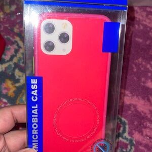 Antimicrobial pink Phone Case iPhone 12 max